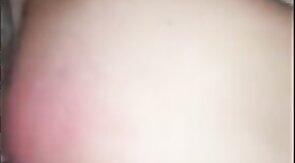 Daddy dick stretching tiny buttonhole to breaking