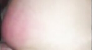 Daddy dick stretching tiny buttonhole to breaking