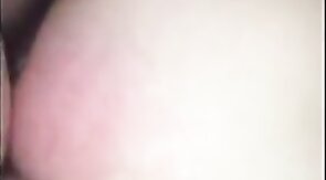 Daddy dick stretching tiny buttonhole to breaking