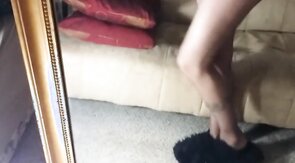 Hard Dick In Pantyhose Stockings