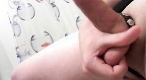 Shemale cumshot