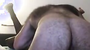 Hairy White Nerd Breeds Black Muscle Jock