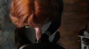 Cum Craving Crossdresser gets her reward