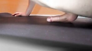 Pushups humping and cumming handsfree