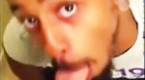 Horny Black Dred Sucks White Redhead Dick