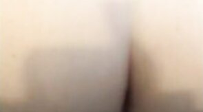 Sissy big black dildo fucked