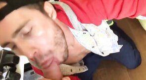 My friend sucks for me