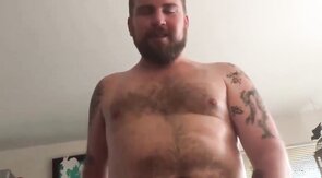 Milking daddy and cumming hard after