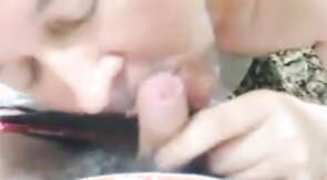 Pipe en foret avec Stephane