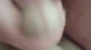 My buddy covers my cock with his cum !