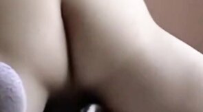 Humping orgasm ass closeup