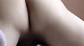 Humping orgasm ass closeup
