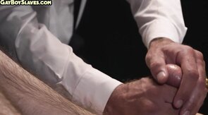 Petite skinny twink gets analtoying lesson by dominant