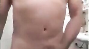 asia grandpa play with his dick