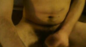 Danish Boy - young hairy boy wank and cum