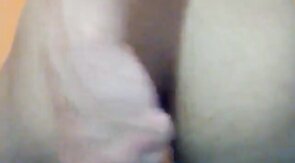 rtweetmyass riding dildo with lot of lube