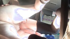 #3 Camionero juega con mi cola en su camion, video 2de2.