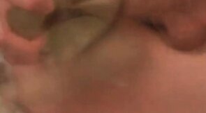 Pegging prostate and anal stretching with bizarre shovel dil