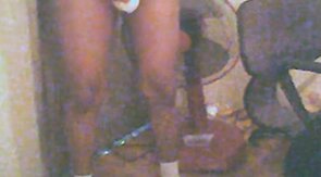 Sri Lankan  boy stripping for fun on cam