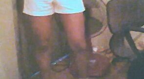 Sri Lankan  boy stripping for fun on cam