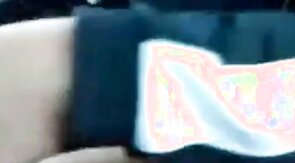 Older man cruise in car