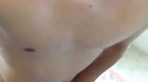 Smooth twink dildo fucks