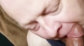 older sucks black cock