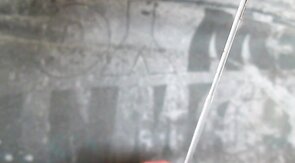 Beautiful cum flow swallowed up close