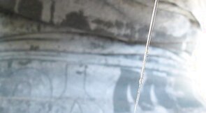 Beautiful cum flow swallowed up close