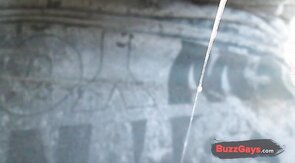 Beautiful cum flow swallowed up close