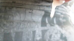 Beautiful cum flow swallowed up close