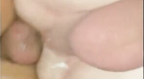 Crossdresser being fucked hard bb creampie