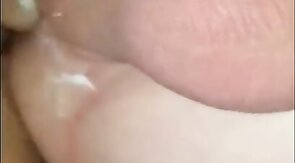 Crossdresser being fucked hard bb creampie