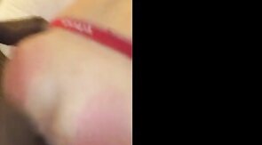 White boi working asspussy for black cum