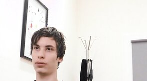 Dirty twink enjoys fucking in anal hole in missionary i