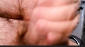 hot argentinian grandpa wanking and cumming