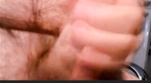 hot argentinian grandpa wanking and cumming