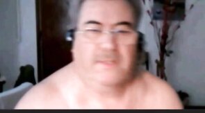 hot argentinian grandpa wanking and cumming