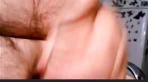 hot argentinian grandpa wanking and cumming