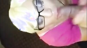 Leila Big Black Cock Slut Shemale TS Gets Cum Blasted