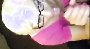 Leila Big Black Cock Slut Shemale TS Gets Cum Blasted