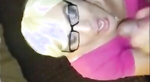 Leila Big Black Cock Slut Shemale TS Gets Cum Blasted