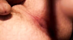 Sissy boy gapes his ass until he cums