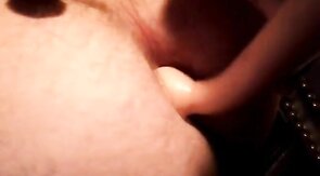 Sissy boy gapes his ass until he cums