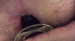 Assdrilla - Big Glass Butt Plug vol.1 (Anal Gaping)