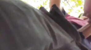 Sucking in the park