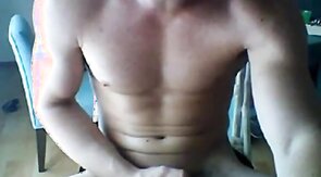 Hot dude cums like an explosion