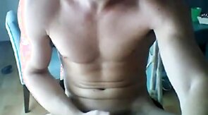 Hot dude cums like an explosion