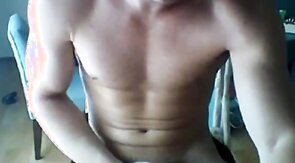 Hot dude cums like an explosion