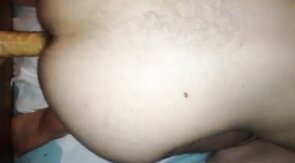 making lovely sounds while riding my dildo